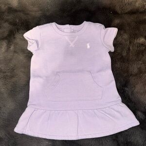 Ralph Lauren Kids Light Purple Short Sleeve Top